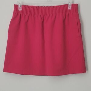 J.Crew Mercantile Sidewalk Skirt in Pinkish Red Size 12